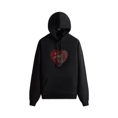 Kith Just Us Hoodie with Swarovski Crystals "Black"