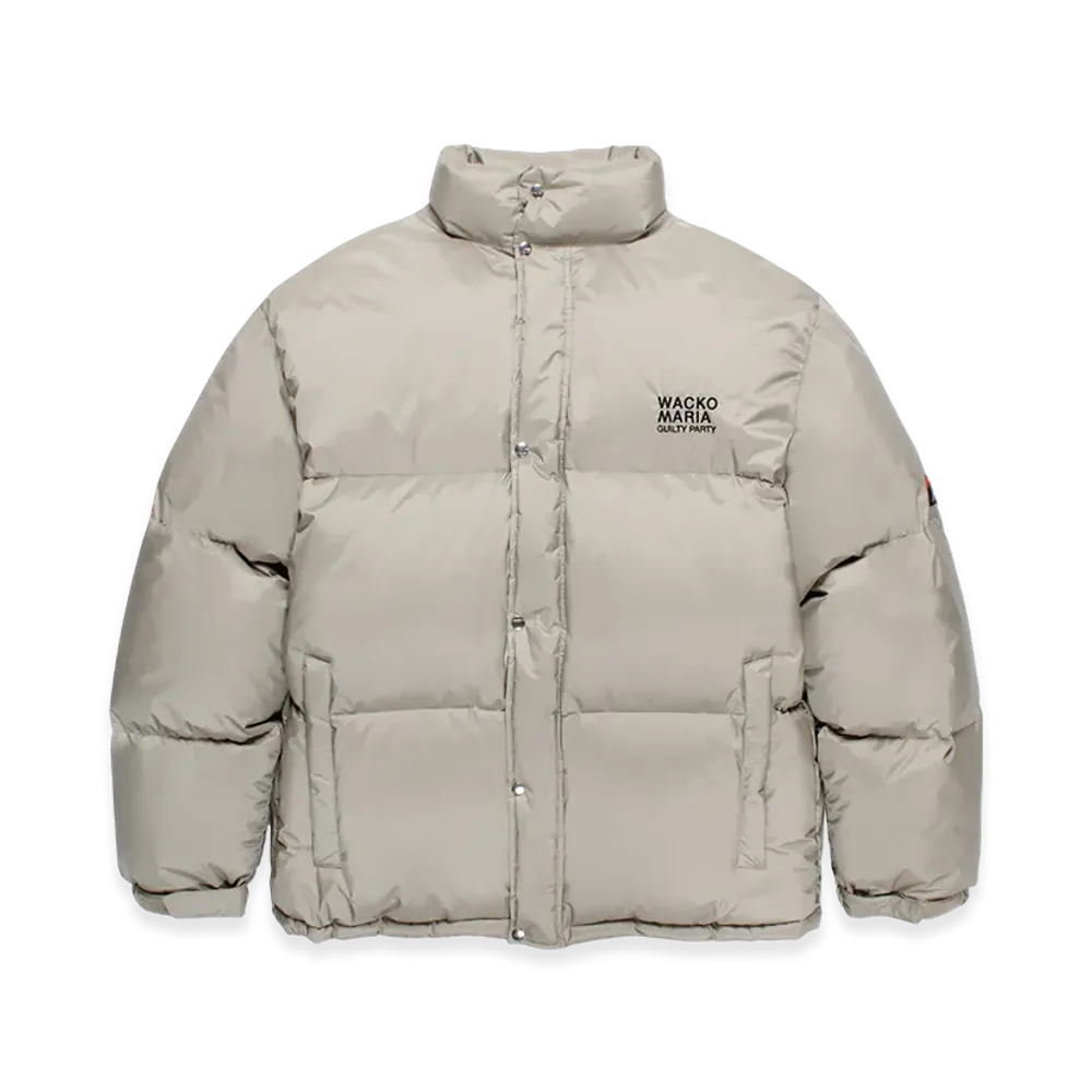 WACKO MARIA x NANGA Down Jacket "Beige"