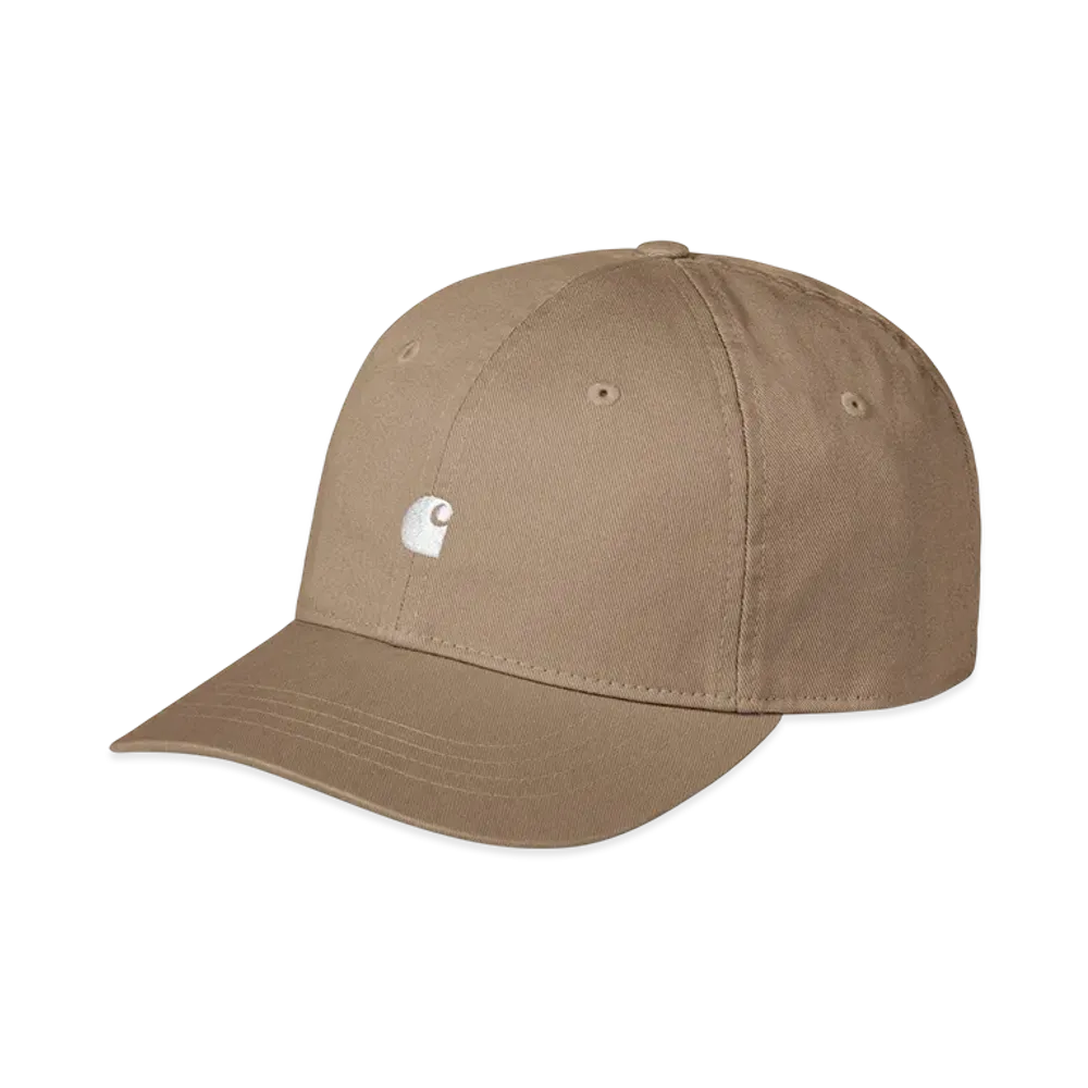 Carhartt WIP Madison Logo Cap "Leather / White"