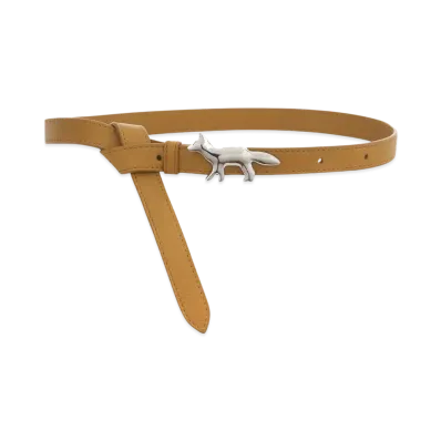 Maison Kitsune Baby Fox Belt "Chino Beige"