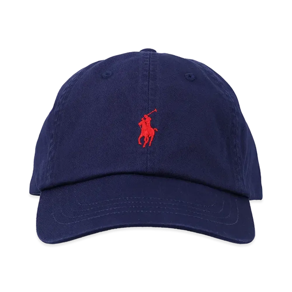 Polo Ralph Lauren Women's Cotton Chino Baseball Cap "Navy Blue"