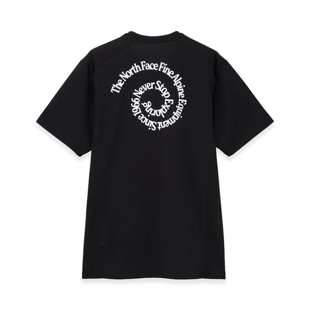 The North Face Short Sleeve Ampere Graphic Crew "Black"