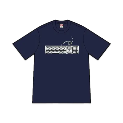 Supreme Keyboard Tee "Navy"