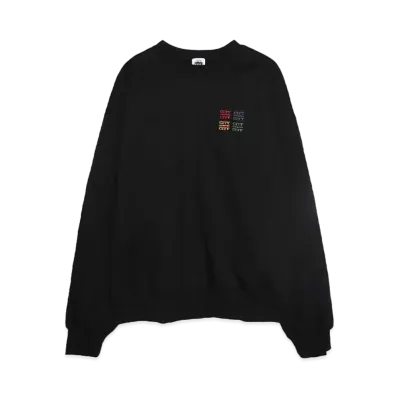 CITY COUNTRY CITY Embroidered Logo Sweatshirt_ CCCC "BLACK"