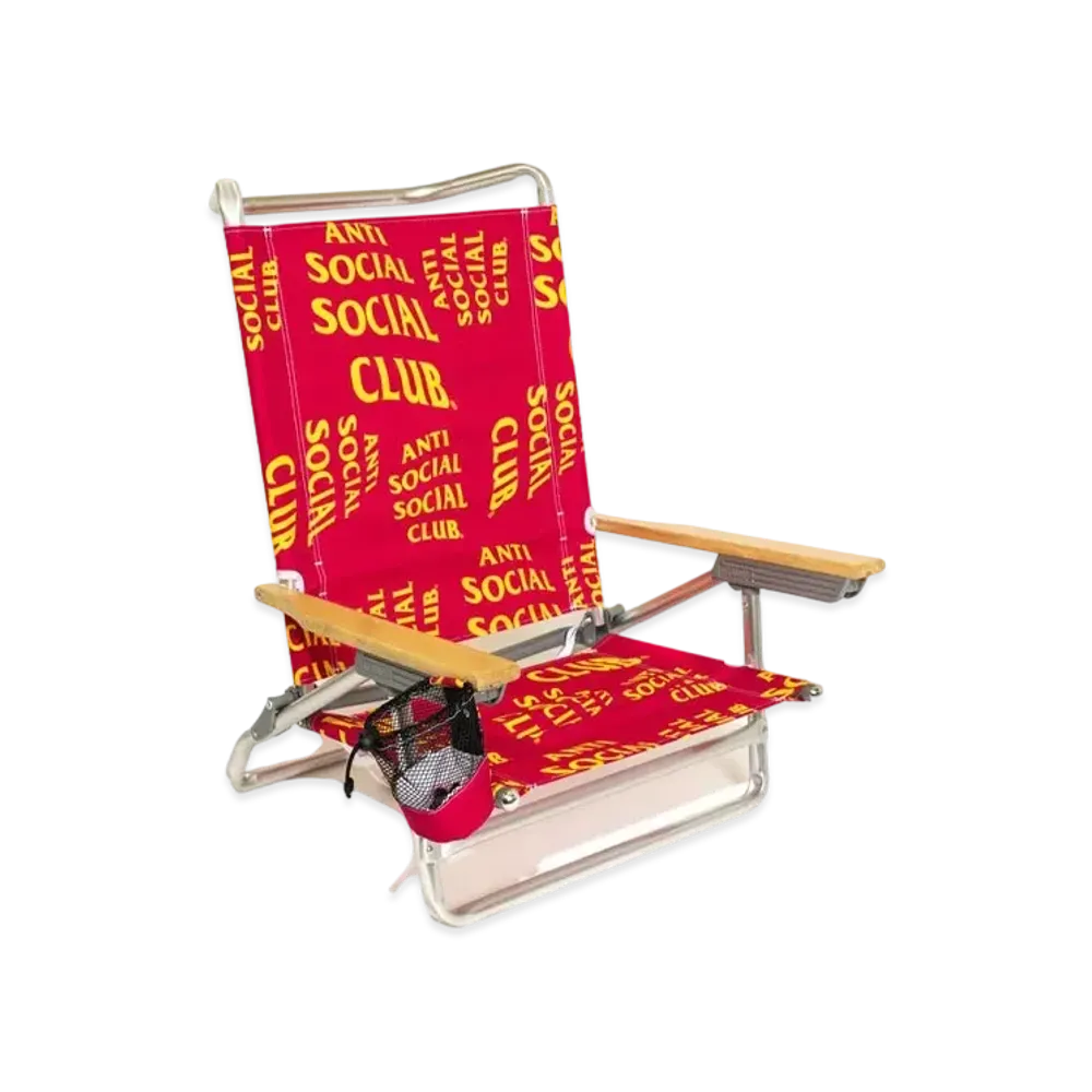 ANTI SOCIAL SOCIAL CLUB Out Of Office - Beach Chair "Pink"