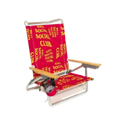 ANTI SOCIAL SOCIAL CLUB Out Of Office - Beach Chair "Pink"