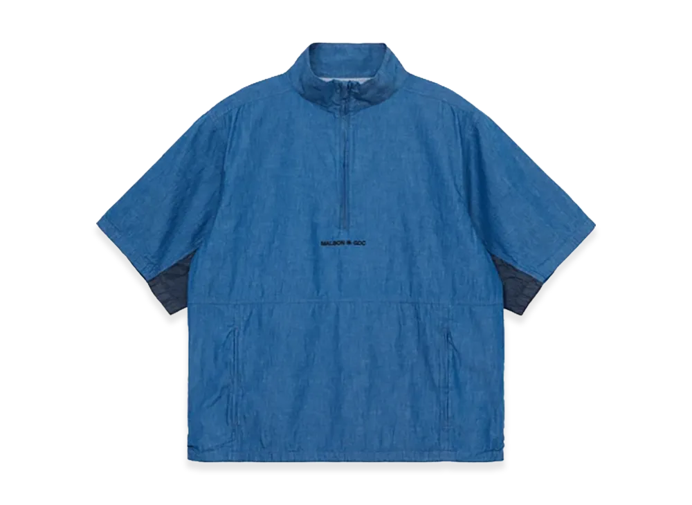 GDC x malbon Pine Windshirt S/S "Light Blue"