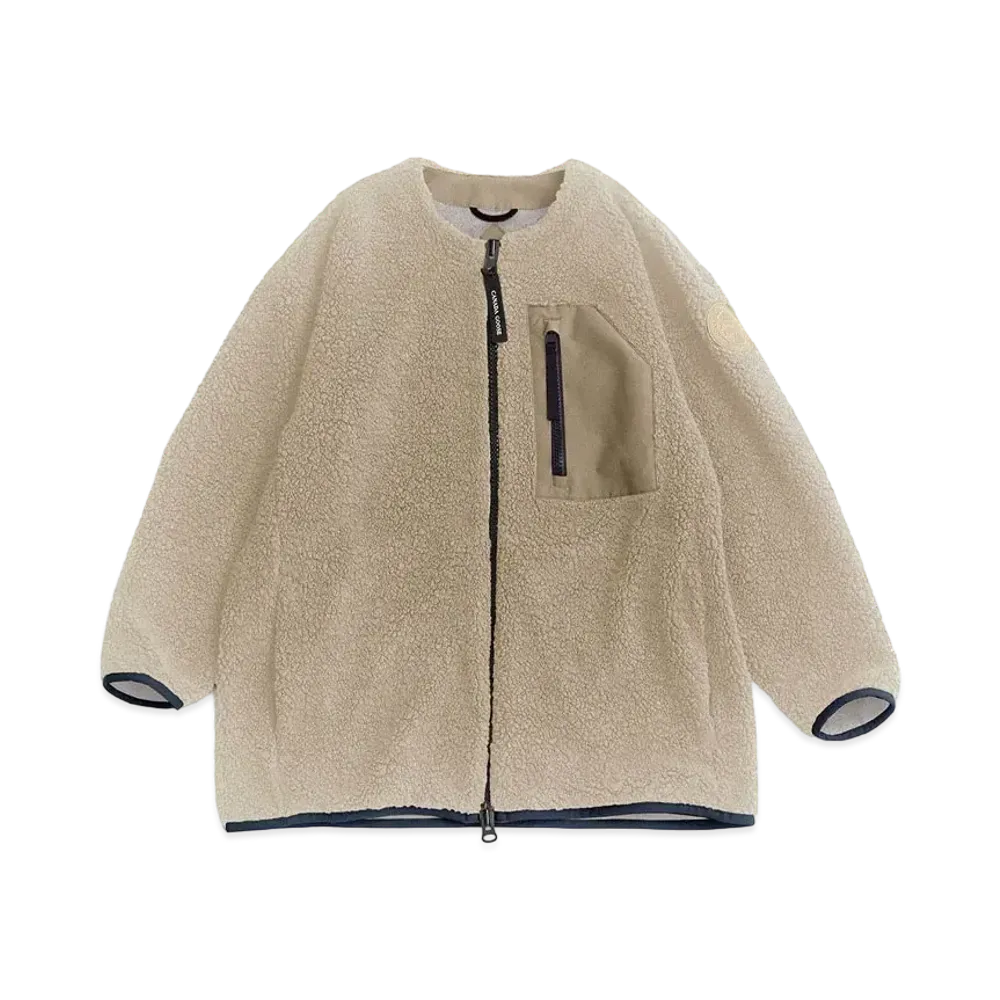 CANADA GOOSE Deacon Fleece Jacket "Light Tan"