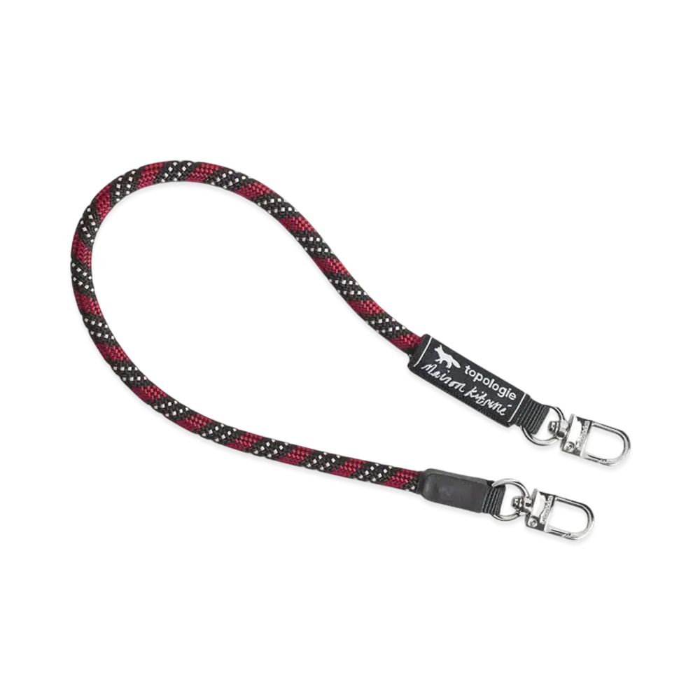 Maison Kitsune x Topologie Wrist Strap "Jet black"