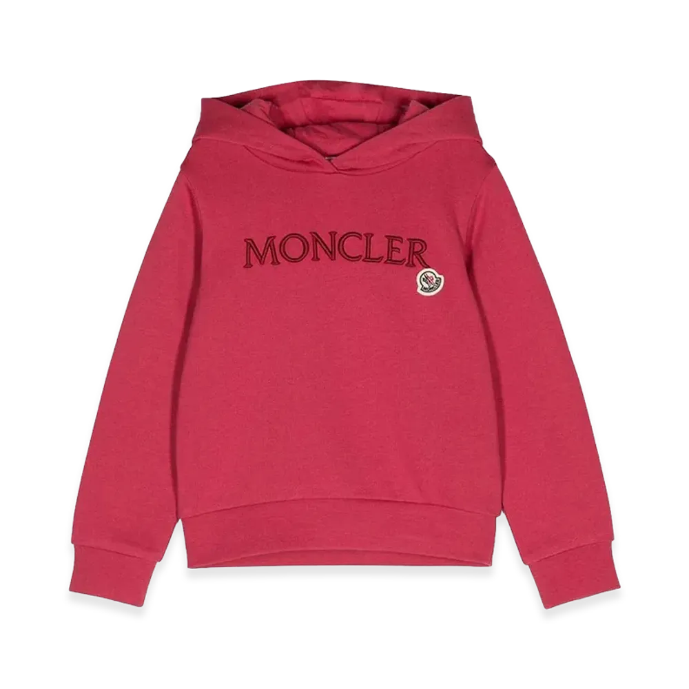 MONCLER Women's Hoodie Sweater "Pink"
