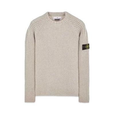 Stone Island Knit 502D5 "Mastic White"