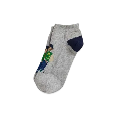 Polo Ralph Lauren Polo Bear Cotton Blend Low-cut Socks "Gray"