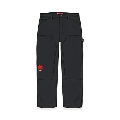Supreme x Spitfire Double Knee Painter Pant "Black"