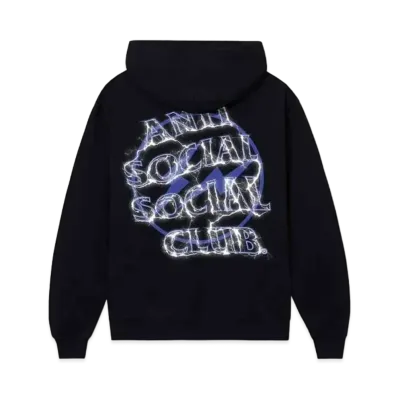 ANTI SOCIAL SOCIAL CLUB x FRAGMENT Bolt Hoodie "Black Navy"