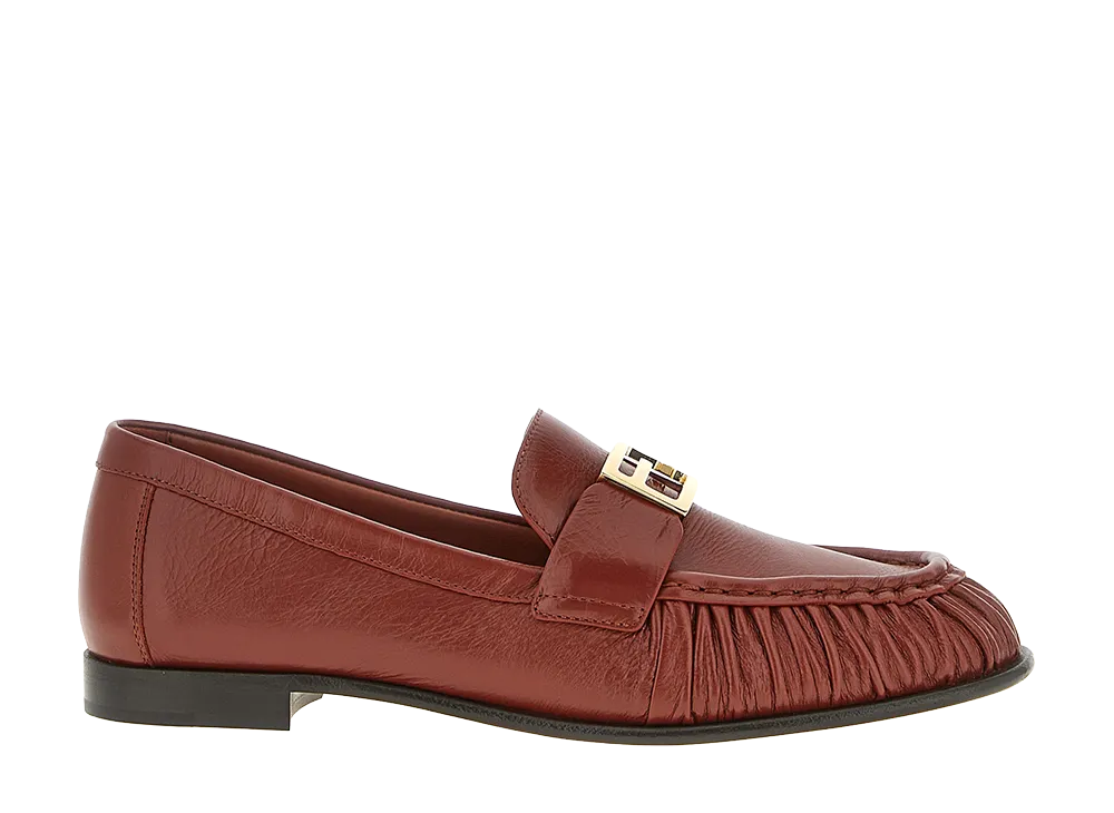 FENDI Women's Baguette Loafer "Brown"