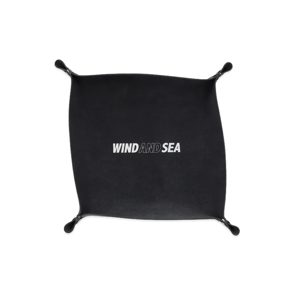 WIND AND SEA Sea Leather Mini Tray "Black"