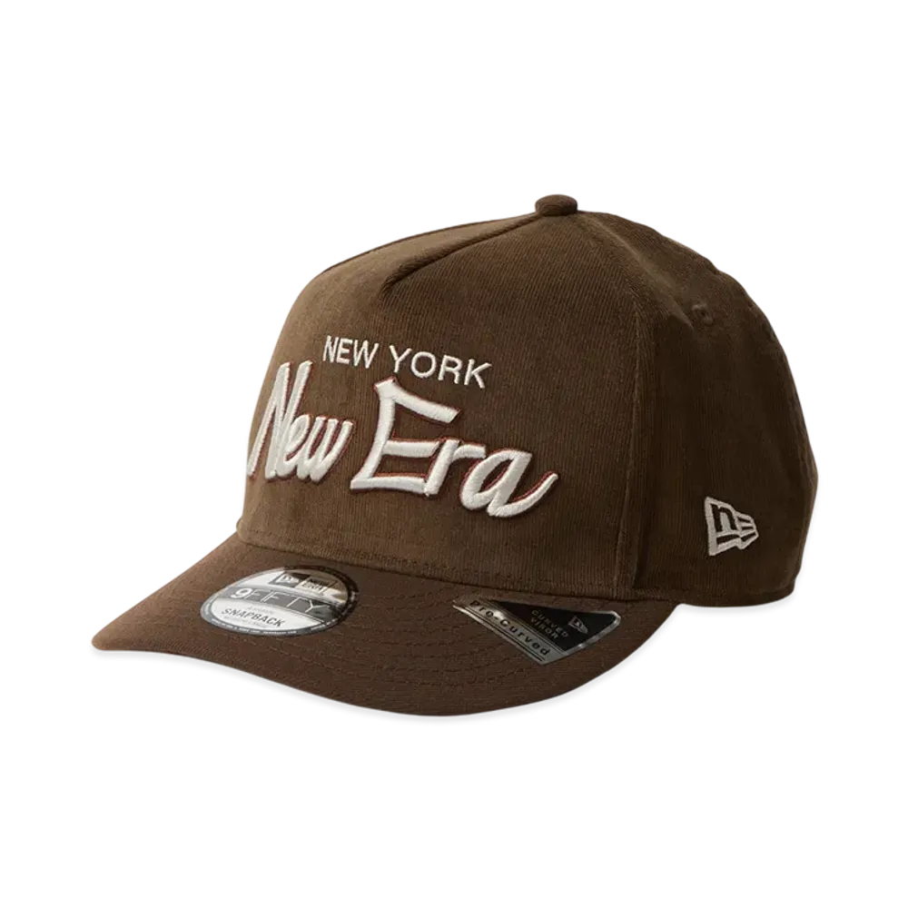 NEW ERA PC 9Fifty A-Frame Corduroy NEW ERA New York "Brown"