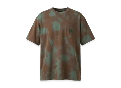 NEEDLES x STUDIOUS Tie Dye S/S Tee "Brown"