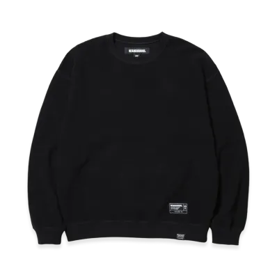NEIGHBORHOOD Reversible Sweat Shirt LS "Black"