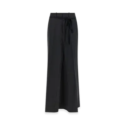Maison Margiela Women's Raw Cut Hem Skirt "Gray"