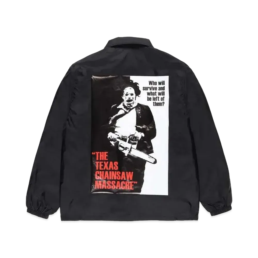 WACKO MARIA THE TEXAS CHAINSAW MASSACRE / COACH JACKET #2 "Black"