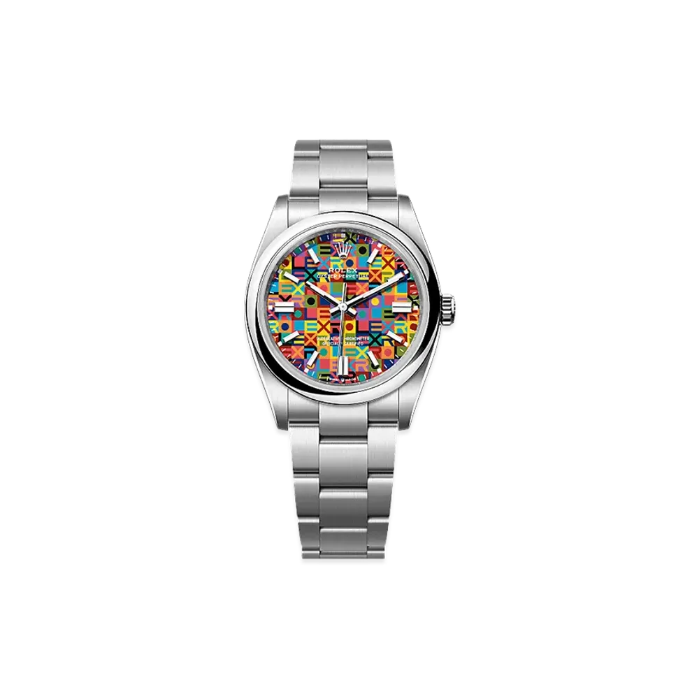 ROLEX Oyster Perpetual 36 Oystersteel "Multicolor"