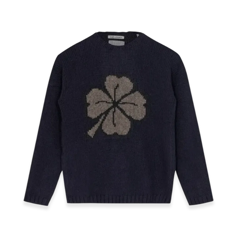 OUR LEGACY Popover Roundneck "Lucky Clover"