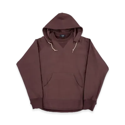 COMME des GARCONS HOMME Cotton Nylon Sweat Foody "Burgundy"