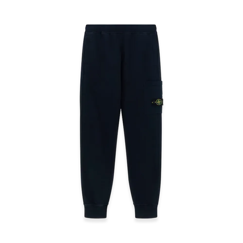 Stone Island Kids badge Logo Cargo Joggers "Blue"