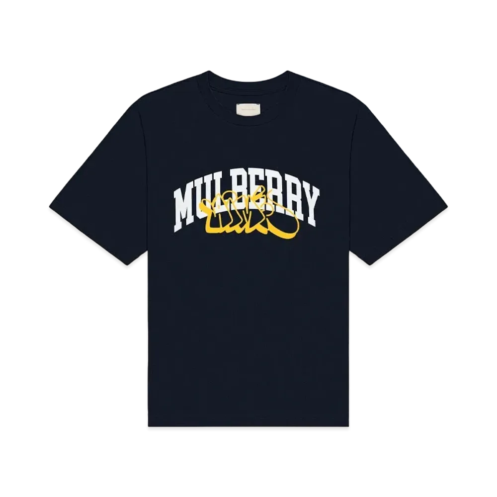 Aime Leon Dore Mulberry Throwie Tee "Navy"