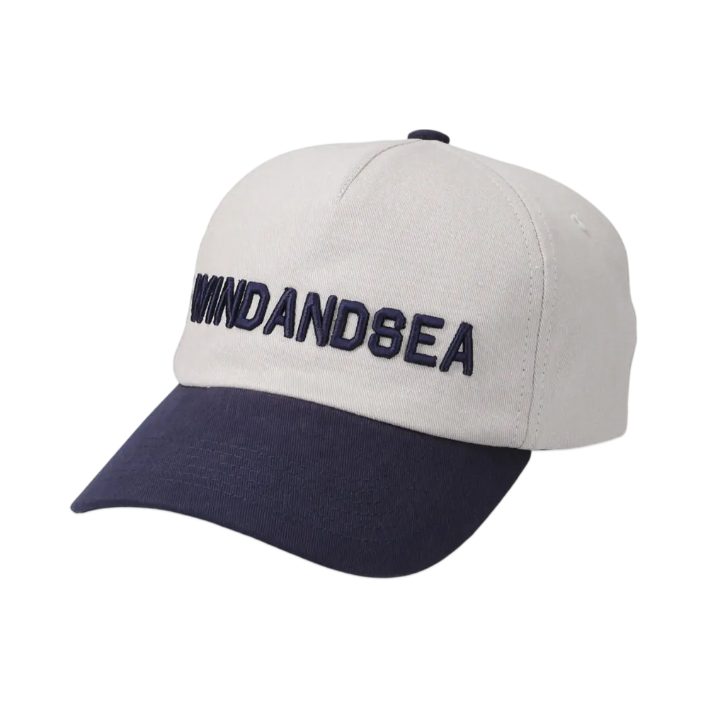 WIND AND SEA Logo Cap "Gray_Navy"