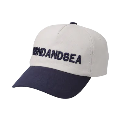 WIND AND SEA Logo Cap "Gray_Navy"