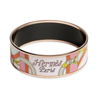 Hermes L'instruction Du Roy Bangle "Dragee"