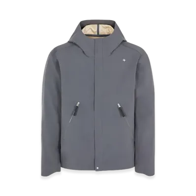 Stone Island 402G1 Stellina 3L Nylon Hooded Jacket - 23FW "Lead"
