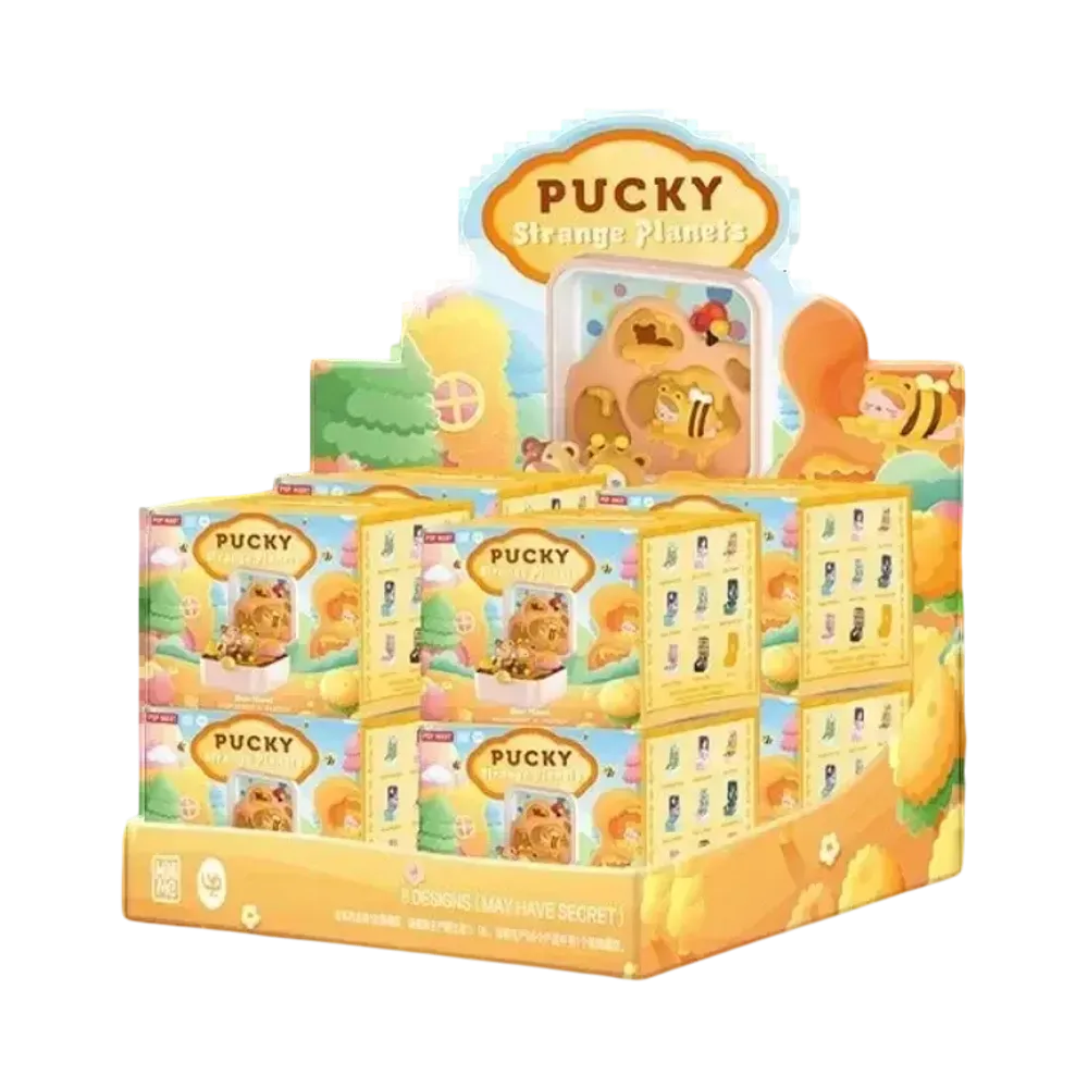 POP MART PUCKY Strange Planets Series Set [Assortment Box]