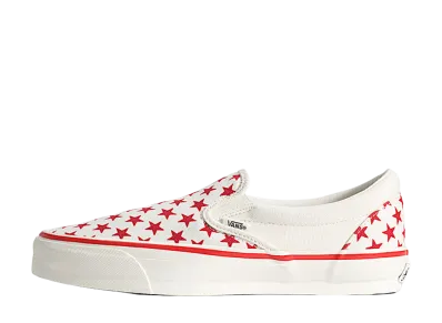 Vans Premium Classic Slip-On "Racing Red/Marshmallow White"