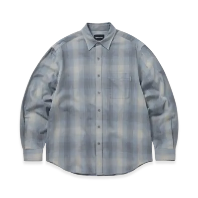 thisisneverthat Nep Shadow Check Shirt "Blue"