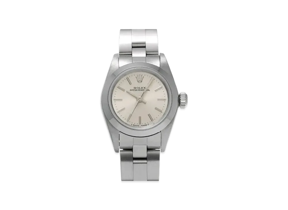 ROLEX Oyster Perpetual "Silver/Stainless Steel"