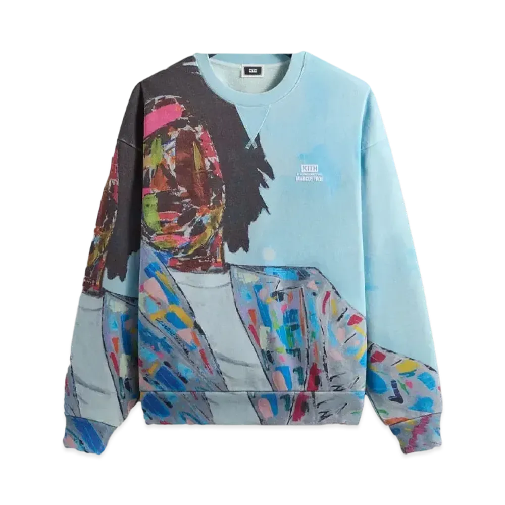 Kith x Marcus Troy Artist Nelson Crewneck "Helium"