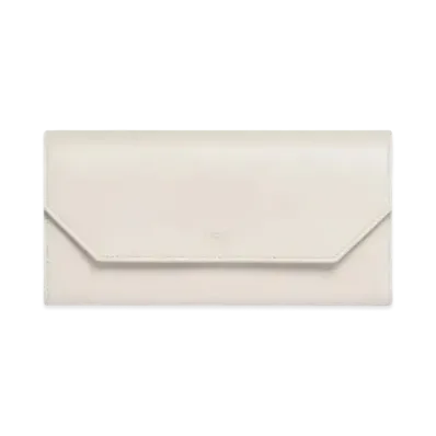 BALENCIAGA Envelope Slim Continental Wallet "Beige"