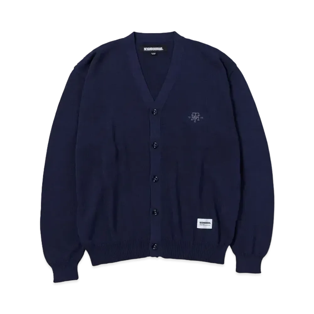 NEIGHBORHOOD Plain Cardigan "Navy"
