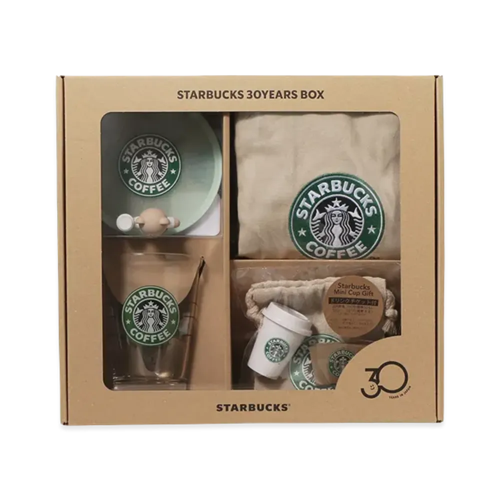 STARBUCKS 30 Years Box "Brown"
