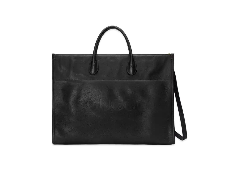 グッチ ロゴ ラージ トートバッグ 