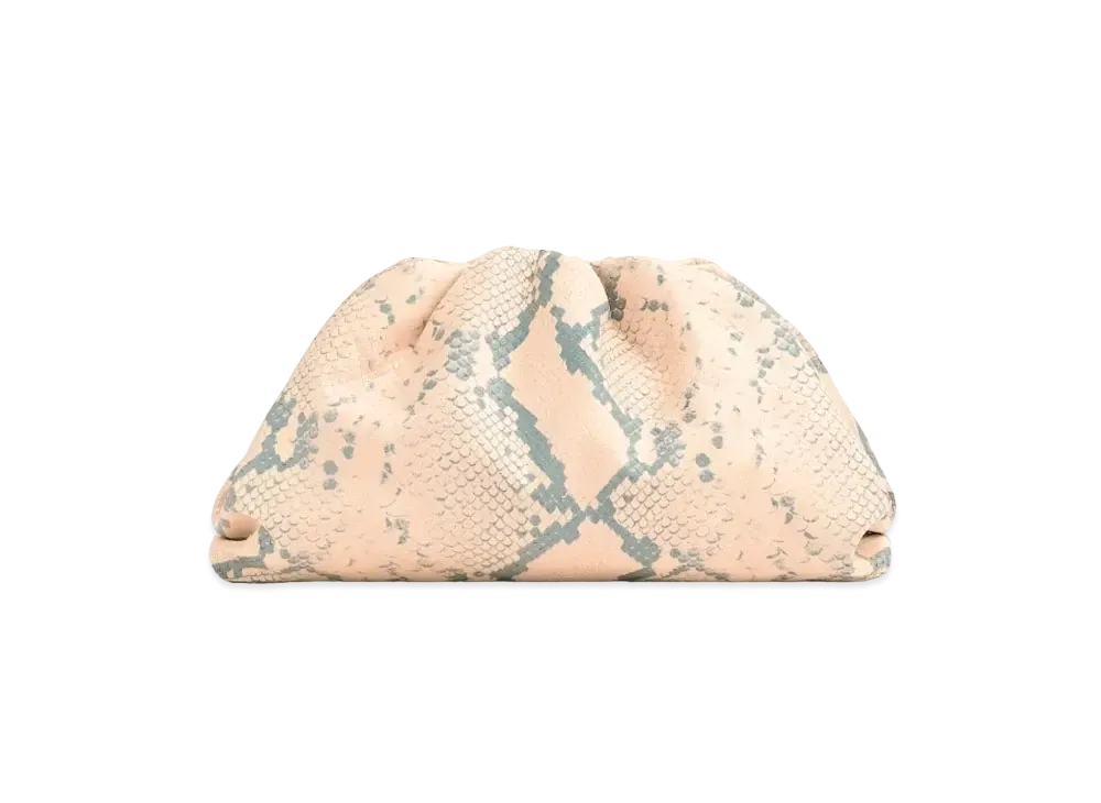 Bottega Veneta Teen Pouch "Cantalope/Black"