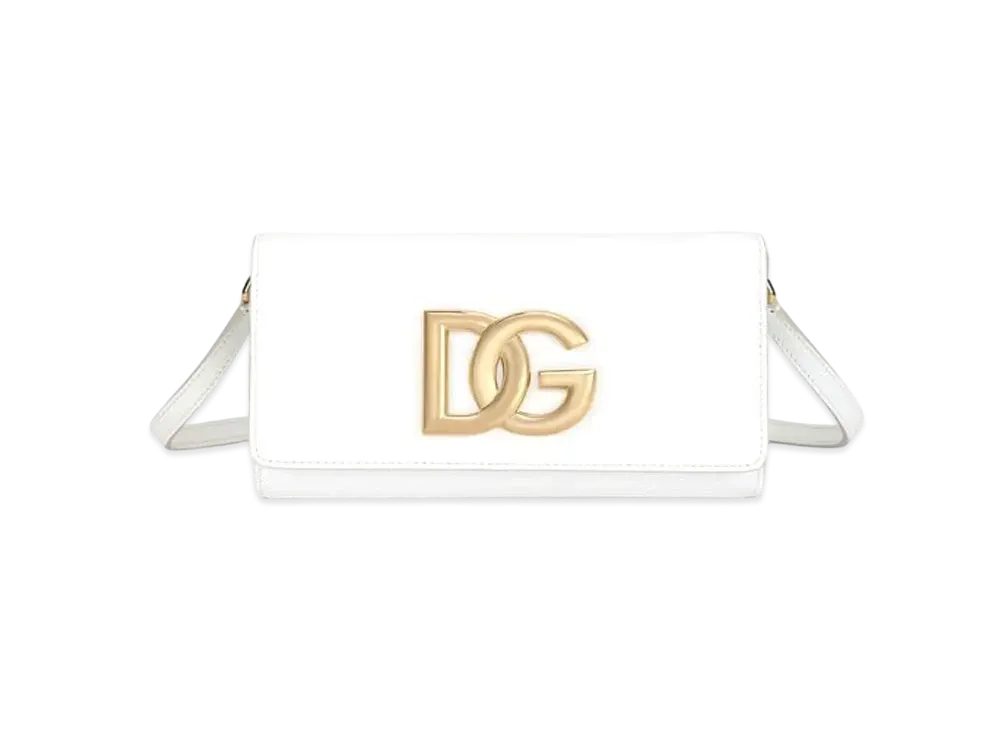 Dolce&Gabbana 3.5 Clutch Calfskin "White"