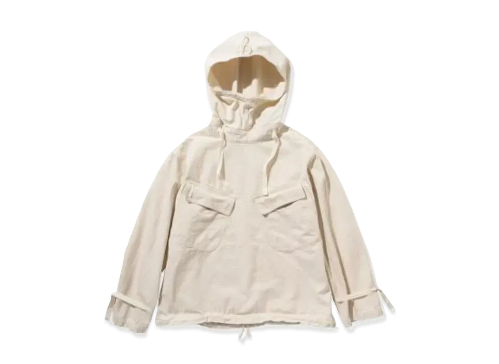 THE REAL McCOY'S USN SALVAGE SMOCK PARKA "Ecru"