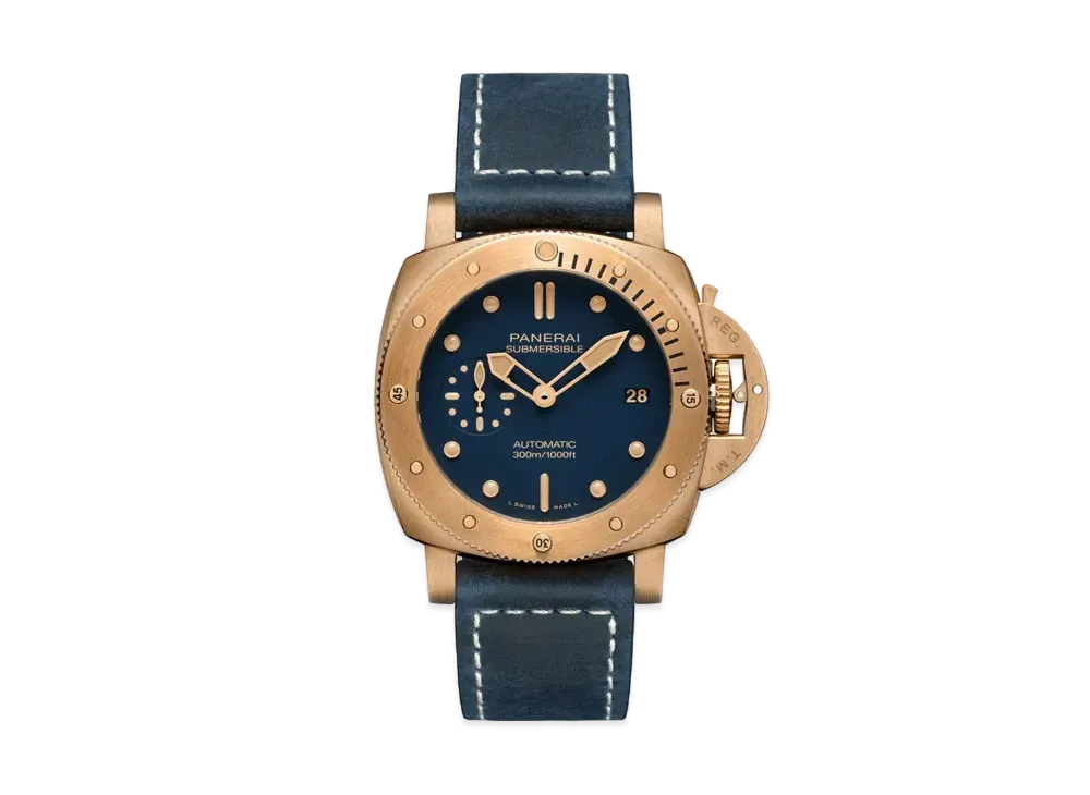 PANERAI Submersible Bronzo Blu Abisso
