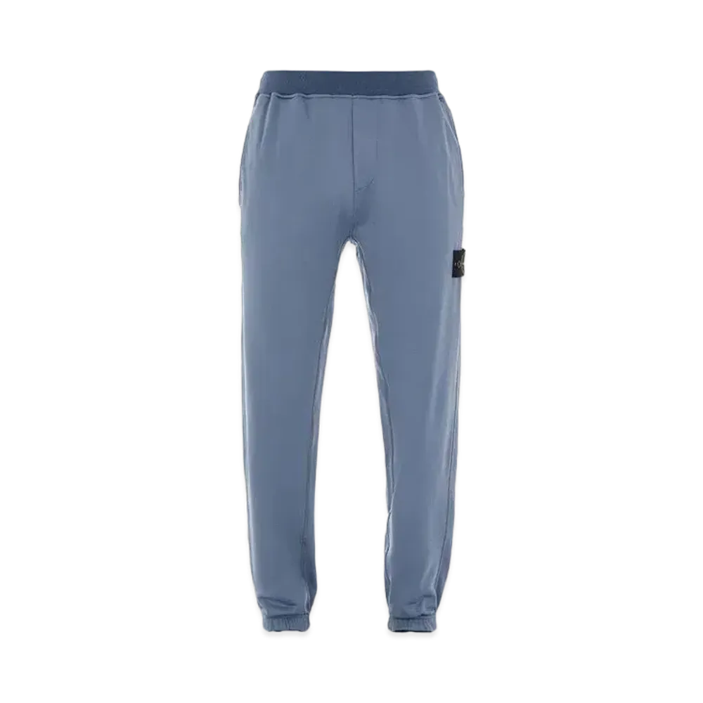 Stone Island 63347 COTTON NYLON FLEECE_REGULAR FIT "Pastel Blue"