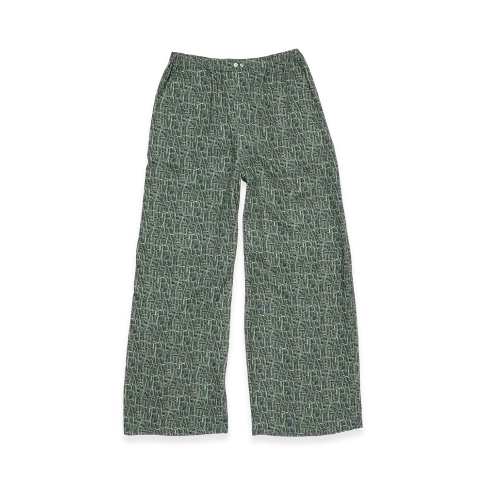 Acne Studios Monogram Trousers "Blue Multi"