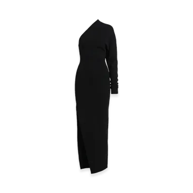 Rick Owens Women's One-Shoulder Dress "Black"